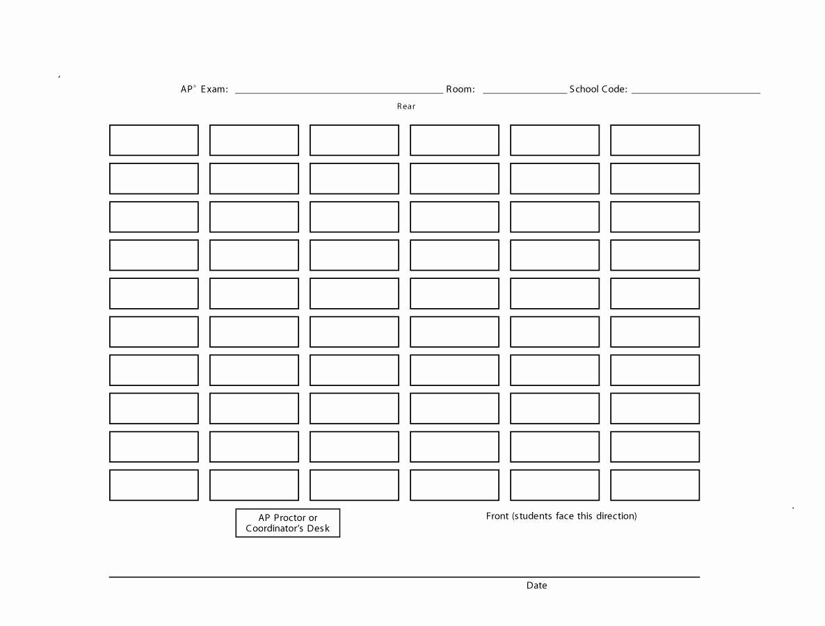 Free Printable Seating Chart Best Of 40 Great Seating Chart Templates Wedding Classroom More