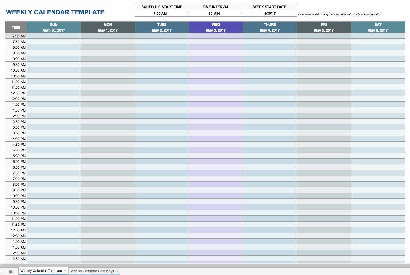 Free Printable Spreadsheet Template Luxury Weekly Schedule Template Google Docs