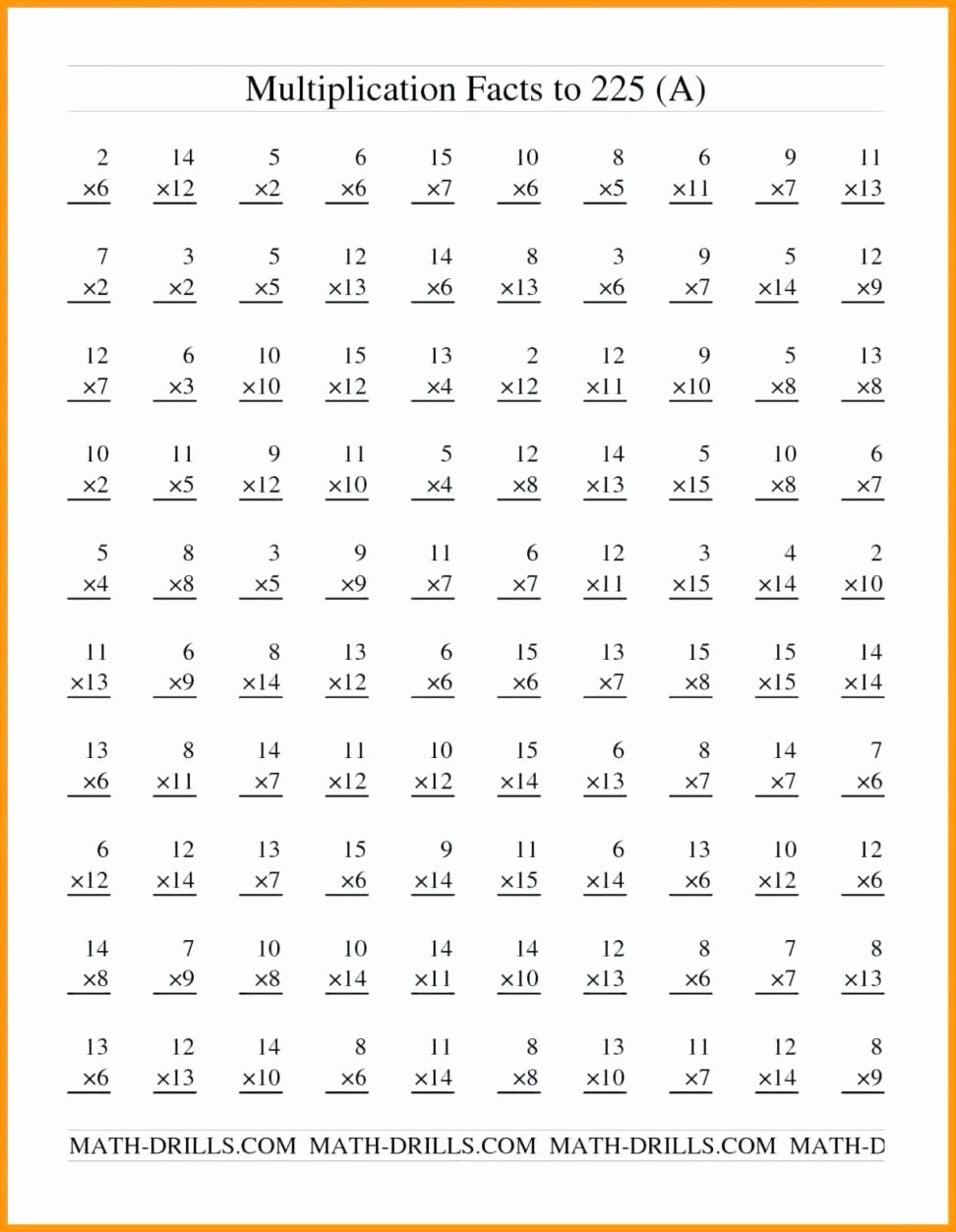 Free Printable Times Tables Worksheets New Math Times Tables Worksheet Worksheet Mogenk Paper Works