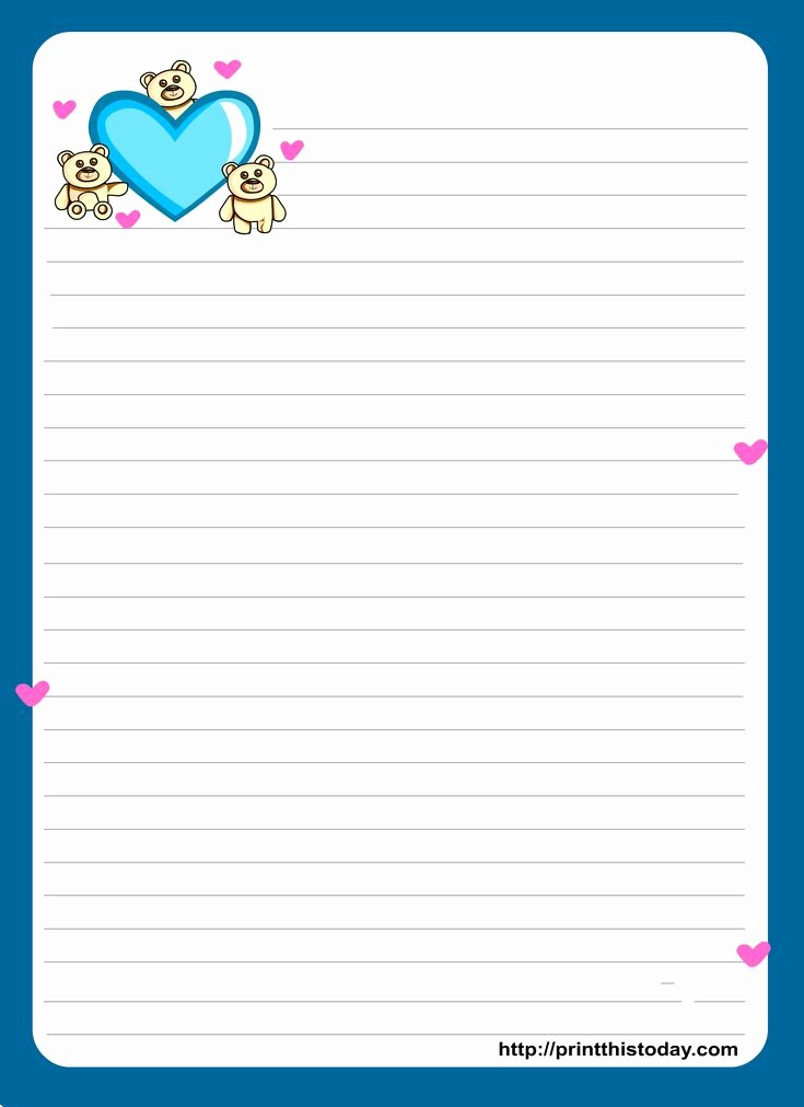 Free Printable Writing Paper Best Of Best 25 Free Printable Stationery Ideas On Pinterest