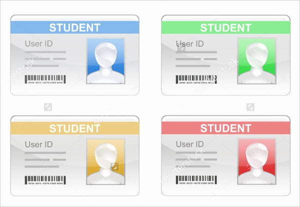 Free Student Id Template New 38 Id Card Templates Psd Eps Png