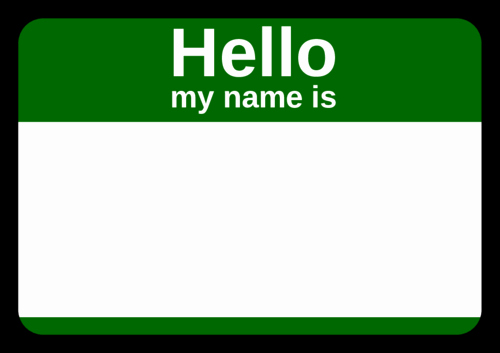 Free Template for Name Tags New Name Tag Label Templates Hello My Name is Templates