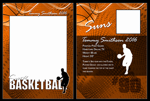 Free Trading Card Template Photoshop Unique Basketball Cutout Trading Card Shop &amp; Elements