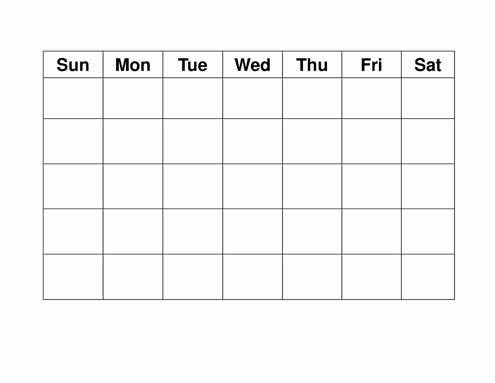Free Weekly Printable Calendar Lovely Blank Weekly Calendars Printable