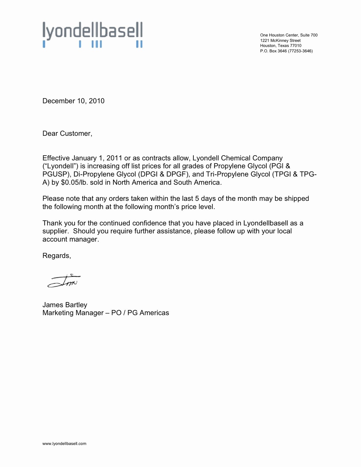 Friendly Rent Increase Letter New Price Increase Sample Letter