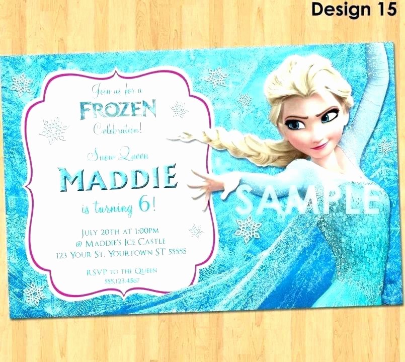 Frozen Baby Shower Invitations New Frozen themed Party Invitations Template – 3tt