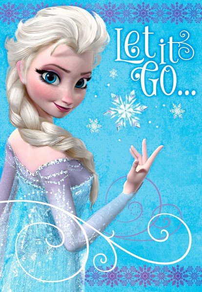 Frozen Birthday Card Printables Awesome Frozen Elsa Let It Go Birthday Card Greeting Cards
