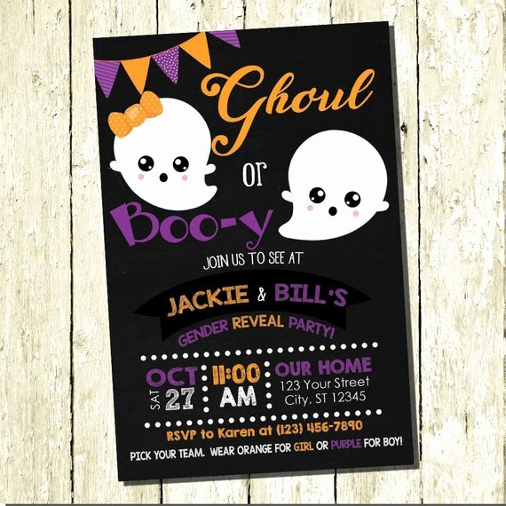 Gender Reveal Invitation Ideas New 9 Fall Gender Reveal Ideas Guests Will Love