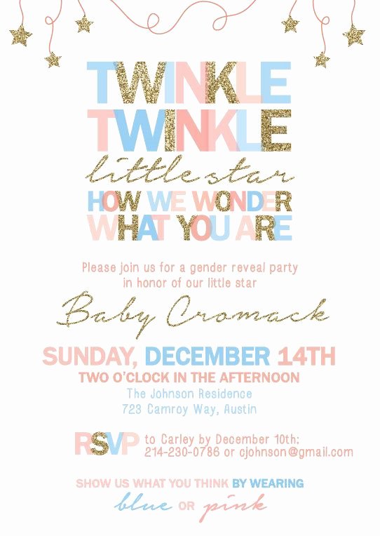 Gender Reveal Party Invitation Ideas New Best 25 Gender Reveal Invitations Ideas On Pinterest