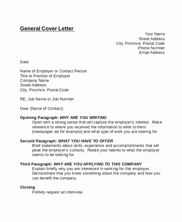 General Cover Letters for Jobs Unique General Cover Letter for Job Fair Advertisingaustralia
