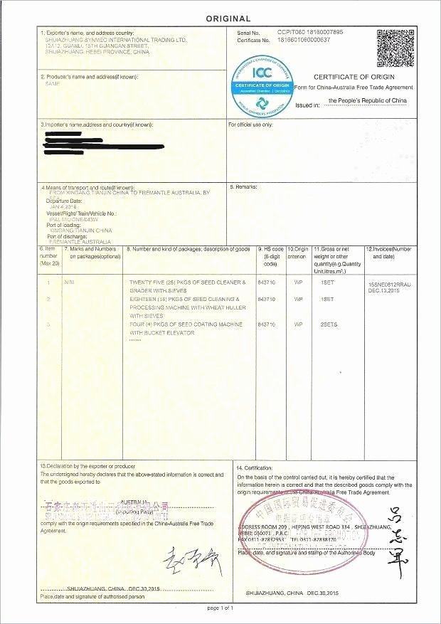 Generic Certificate Of origin Template Inspirational Certificate origin Template Uk Generic Certificate