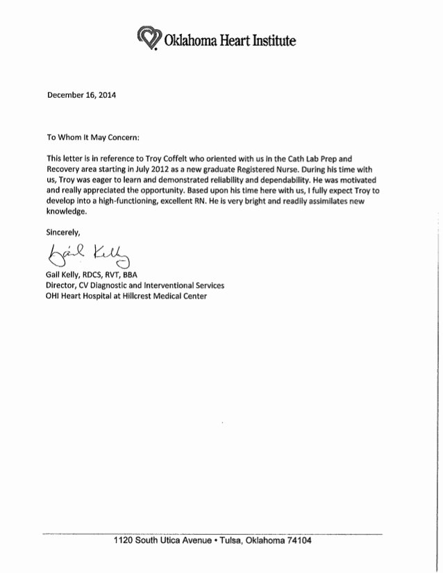 Generic Letter Of Recommendation Template Awesome Gail Kelly General Reference Letter