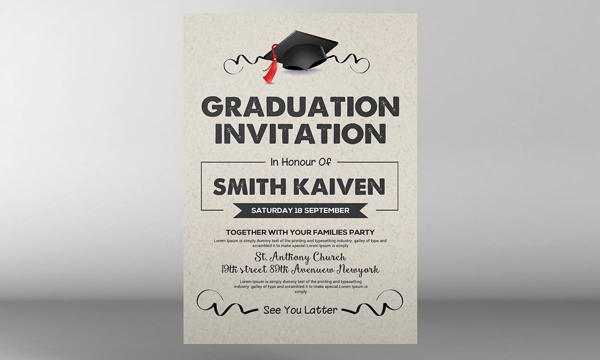 Graduation Ceremony Invitation Card Fresh Graduation Invite Cards Graduation Ceremony Invitation