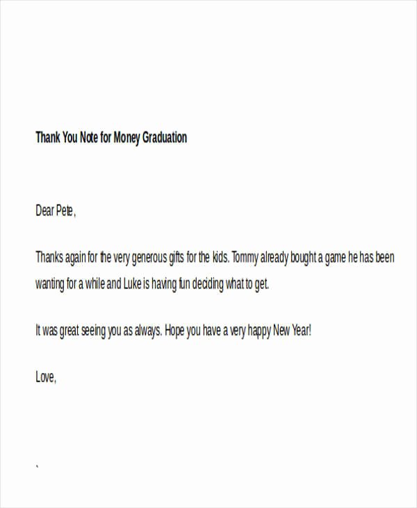 30 Graduation Thank You Samples Example Document Template