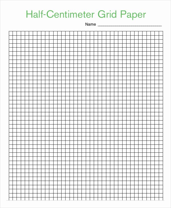Graph Paper Printable Free Beautiful Printable Grid Paper Template 12 Free Pdf Documents
