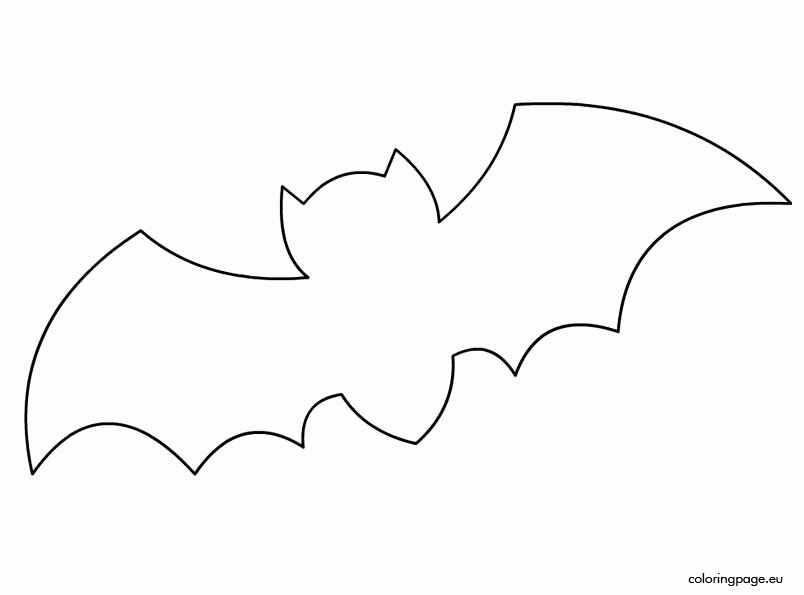 Halloween Templates to Cut Out Luxury Bat Template Halloween Pinterest