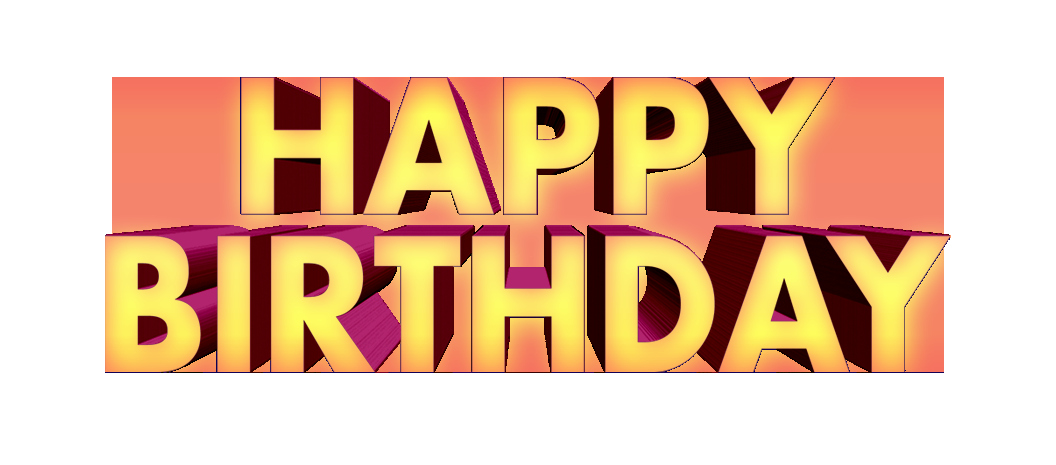 Happy Birthday 3d Images New Happy Birthday 3d Png Image Free S