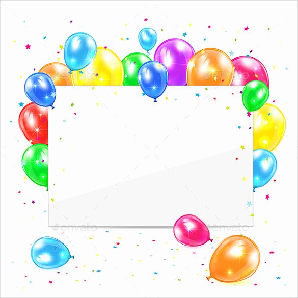 Happy Birthday Template Free Luxury 27 Blank Birthday Templates – Free Sample Example