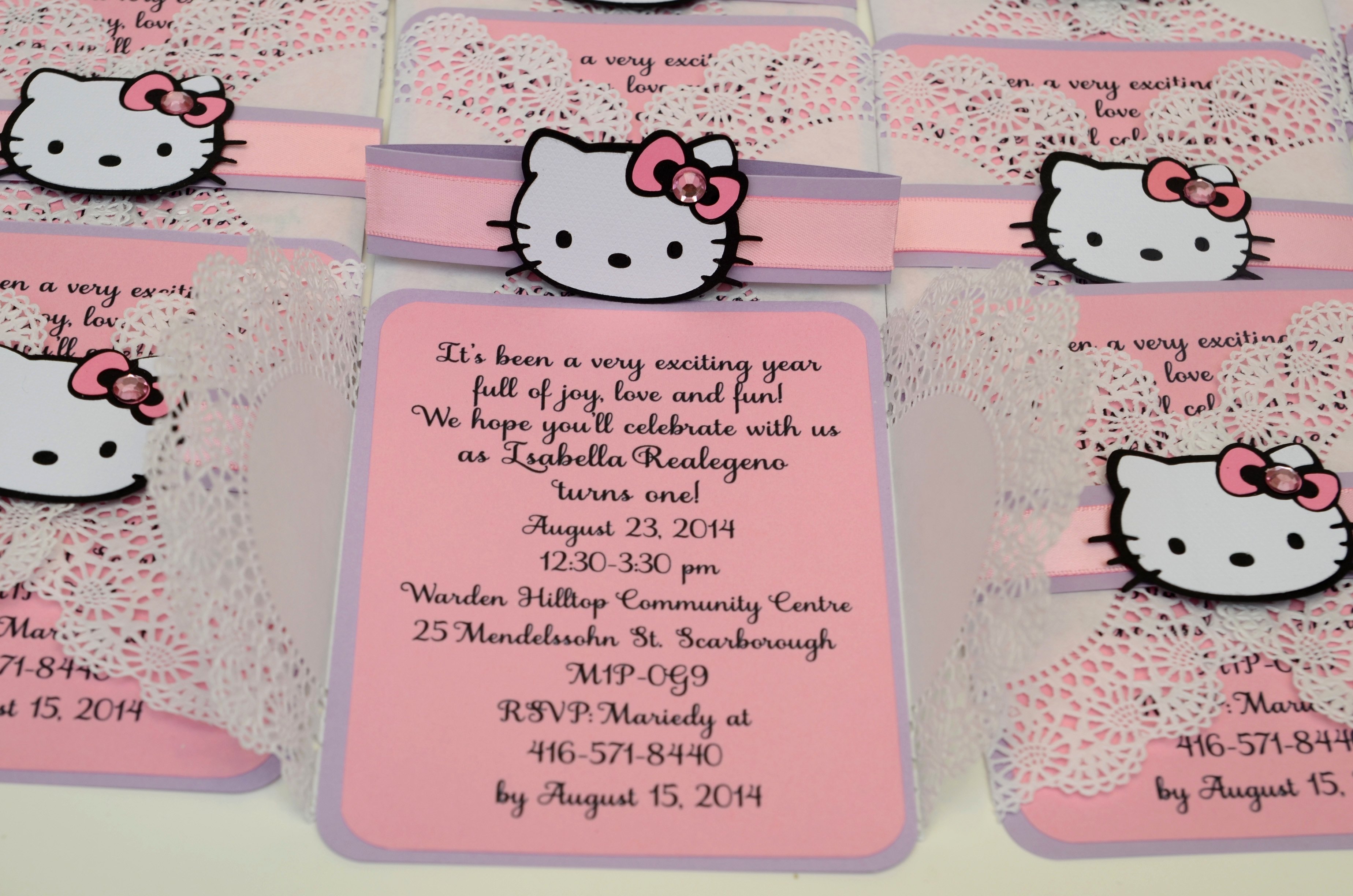 Hello Kitty Baby Shower Invites Awesome Hello Kitty