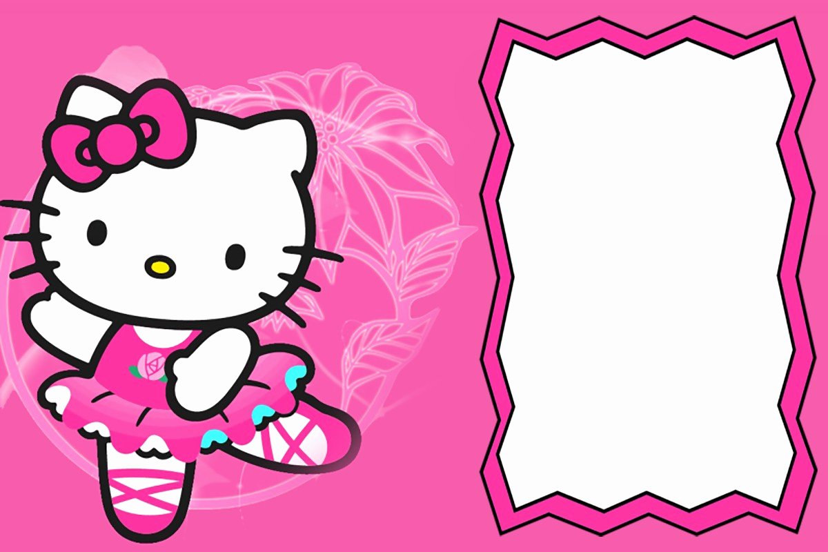Hello Kitty Invitation Card Fresh Hello Kitty Free Printable Invitation Templates