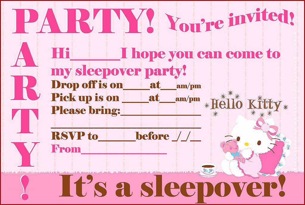 Hello Kitty Party Invite Unique Hello Kitty Coloring Pages