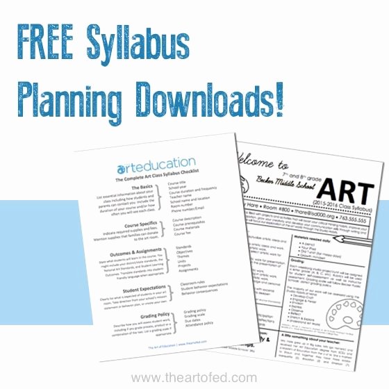 syllabus template
