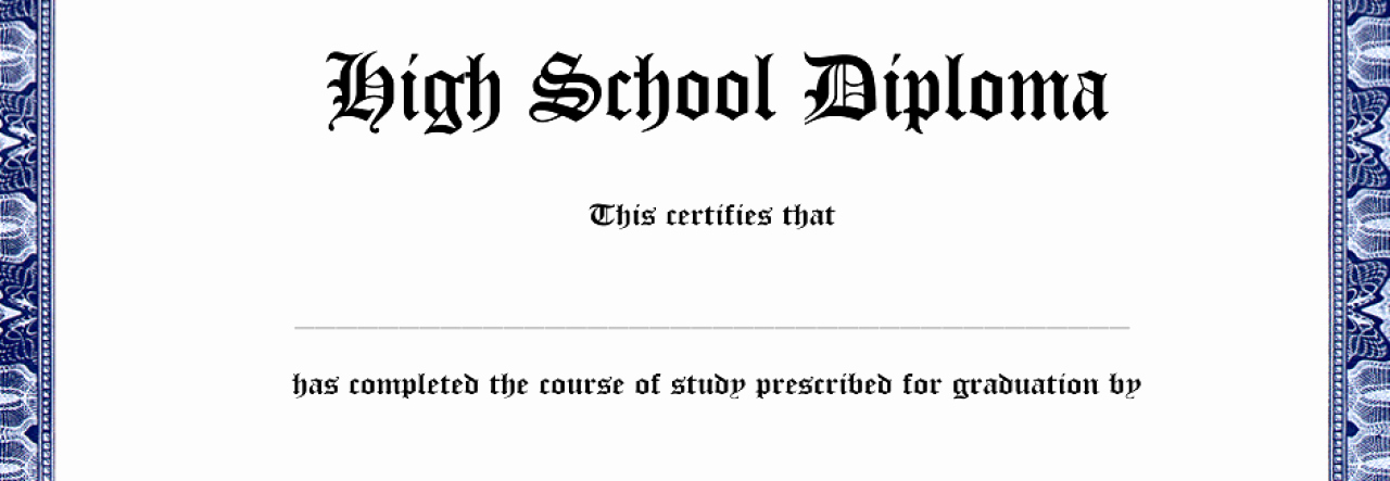 High School Diploma Template Word Best Of How to Make Your Own Personal Pretend High School Diploma
