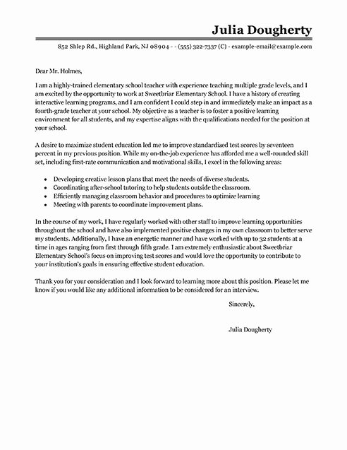 High School Teacher Cover Letter Awesome 14 Best Images About Teacher Letter Of Intro On Pinterest