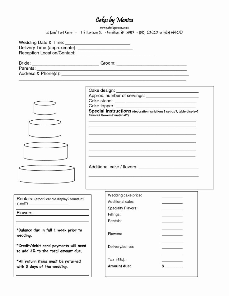 Home Bakery Cake order form Inspirational Pin by Kenji On Cake order form In 2019