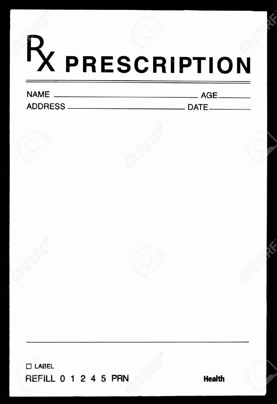 How to Make Fake Prescriptions Elegant 14 Prescription Templates Doctor Pharmacy Medical