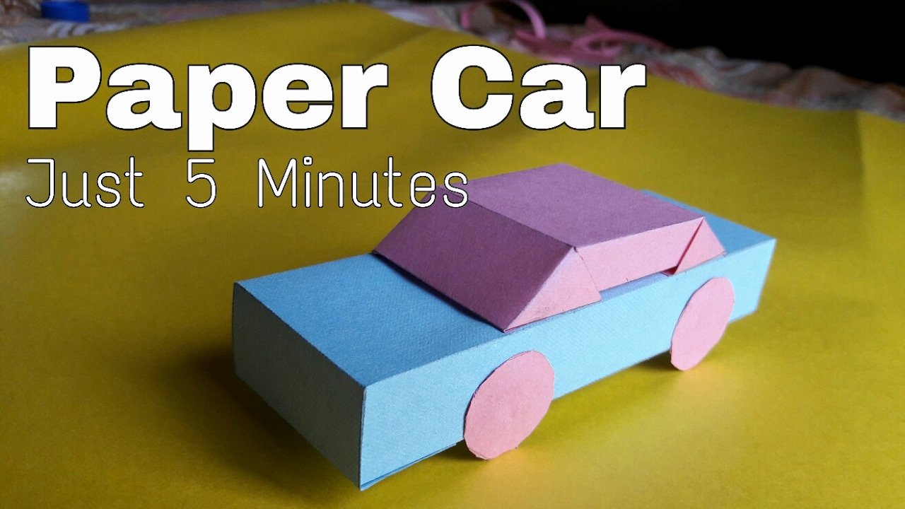 How to Make Paper Car Best Of How to Make Paper Car