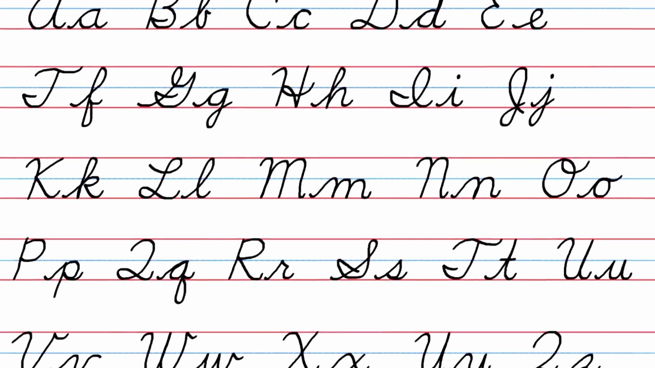 How to Write Cursive Words Best Of Cursive Handwriting Step by Step
