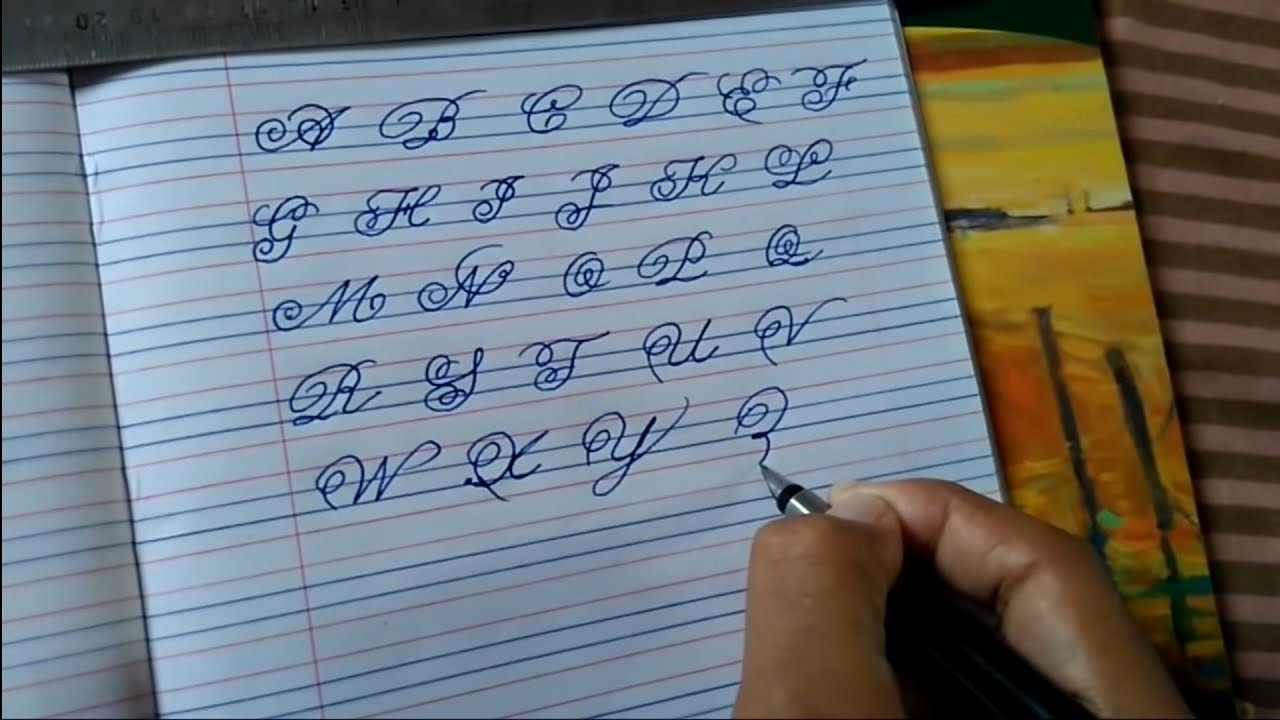 How to Write Cursive Words Luxury Cursive Writing Capital Letters A to Z Letters for
