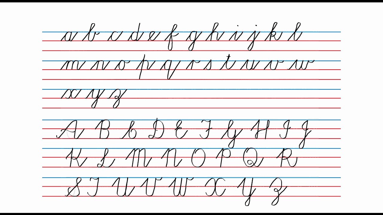 How to Write Cursive Words New How to Write In Cursive Cursive Writing