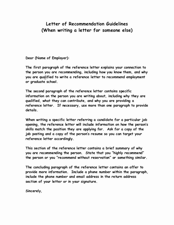 How to Write Employment Letter Elegant How to Write A Captivating Re Mendation Letter for