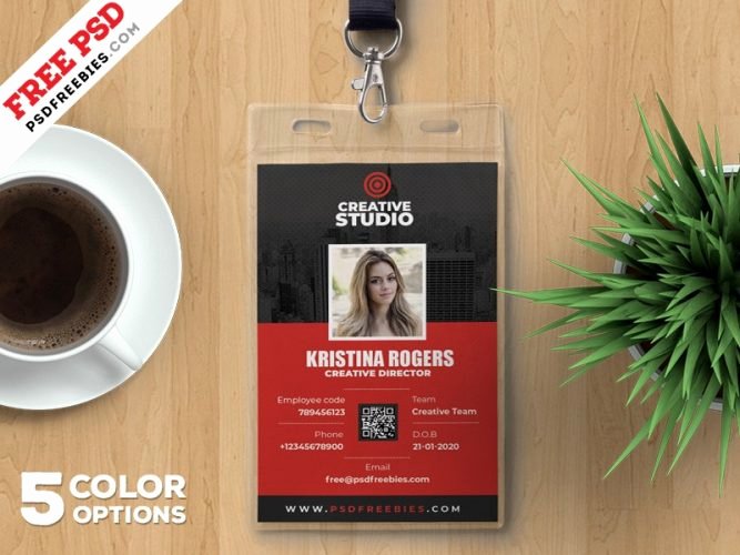 Identity Card Template Awesome Download Free Card &amp; Invites Psd Download Psd