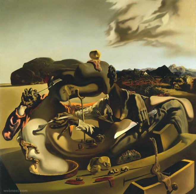 Images Of Salvador Dali Paintings Fresh 25 Famous Salvador Dali Paintings Surreal and Optical