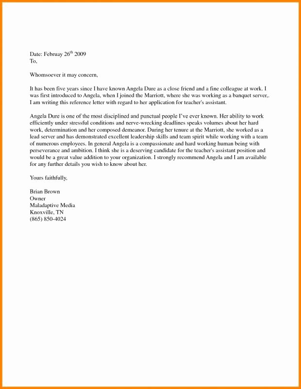 Immigration Reference Letter for Friend Awesome Support Letter Sample for Immigration