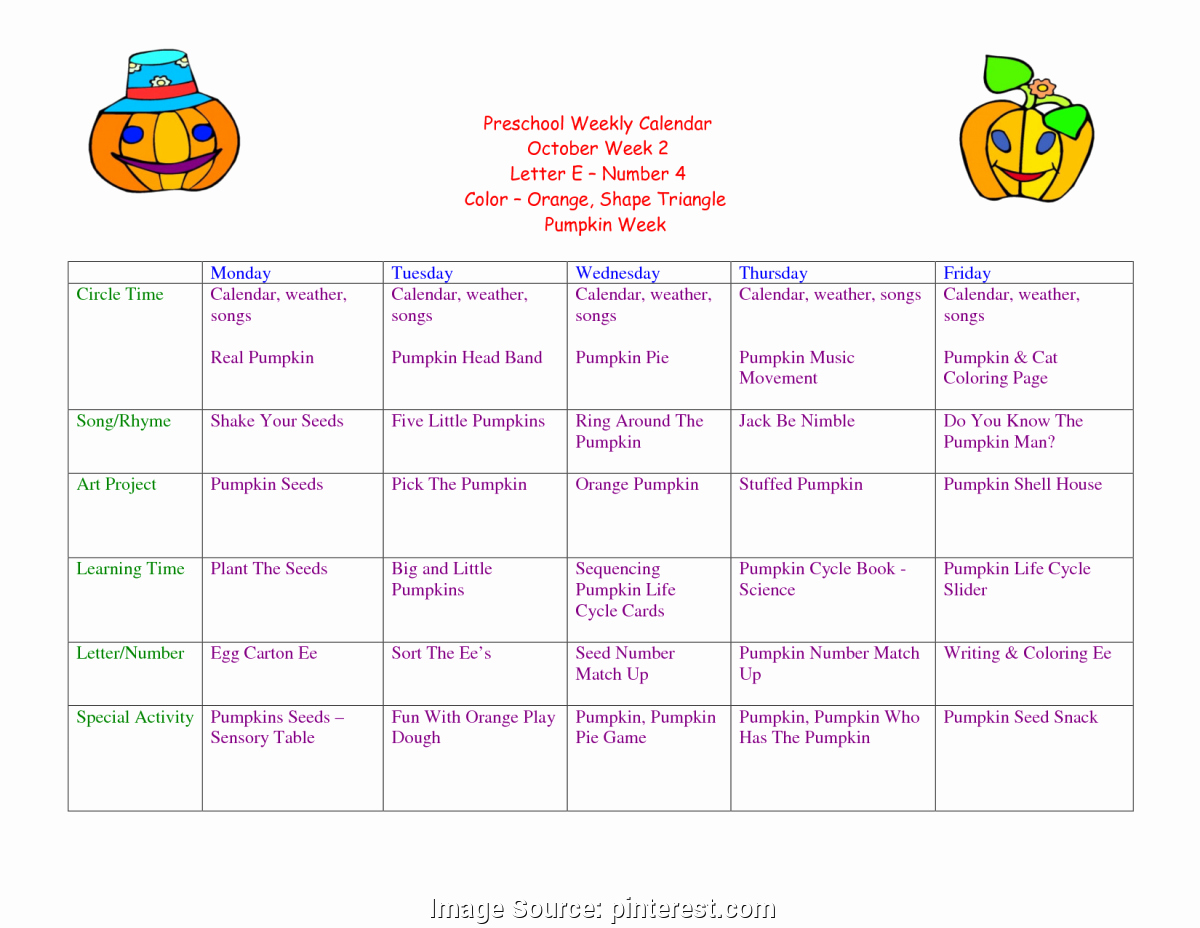 Infant Weekly Lesson Plan Fresh Valuable Fall Lesson Plans for Pre K toddler Lesson Plans