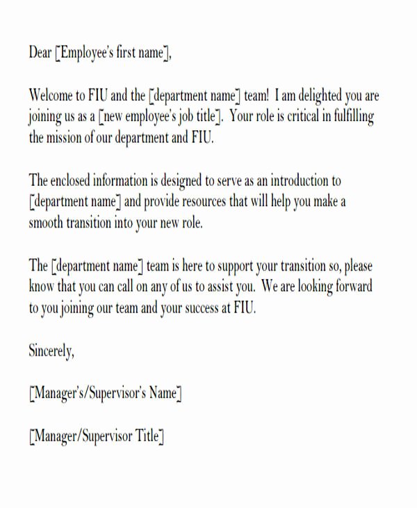 Introductory Letter for Employee Unique 35 Introduction Letter Samples