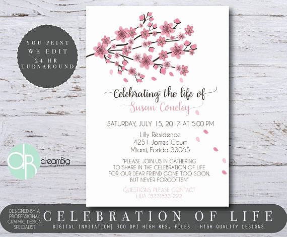 Invitations to A Funeral Best Of Best 25 Funeral Invitation Ideas On Pinterest