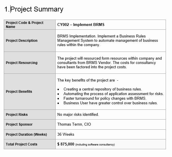 It Project Proposal Sample Awesome Project Proposal Template Free Project Management Templates