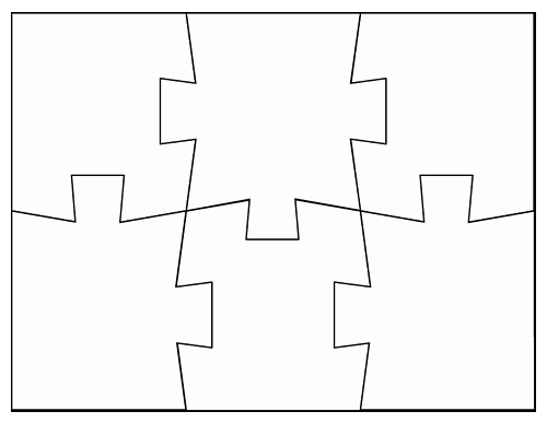 Jigsaw Puzzle Template Generator Fresh Blank Jigsaw Puzzle Templates