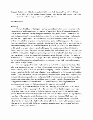 Journal Article Summary Example Beautiful Example Research Article Critique In Apa format
