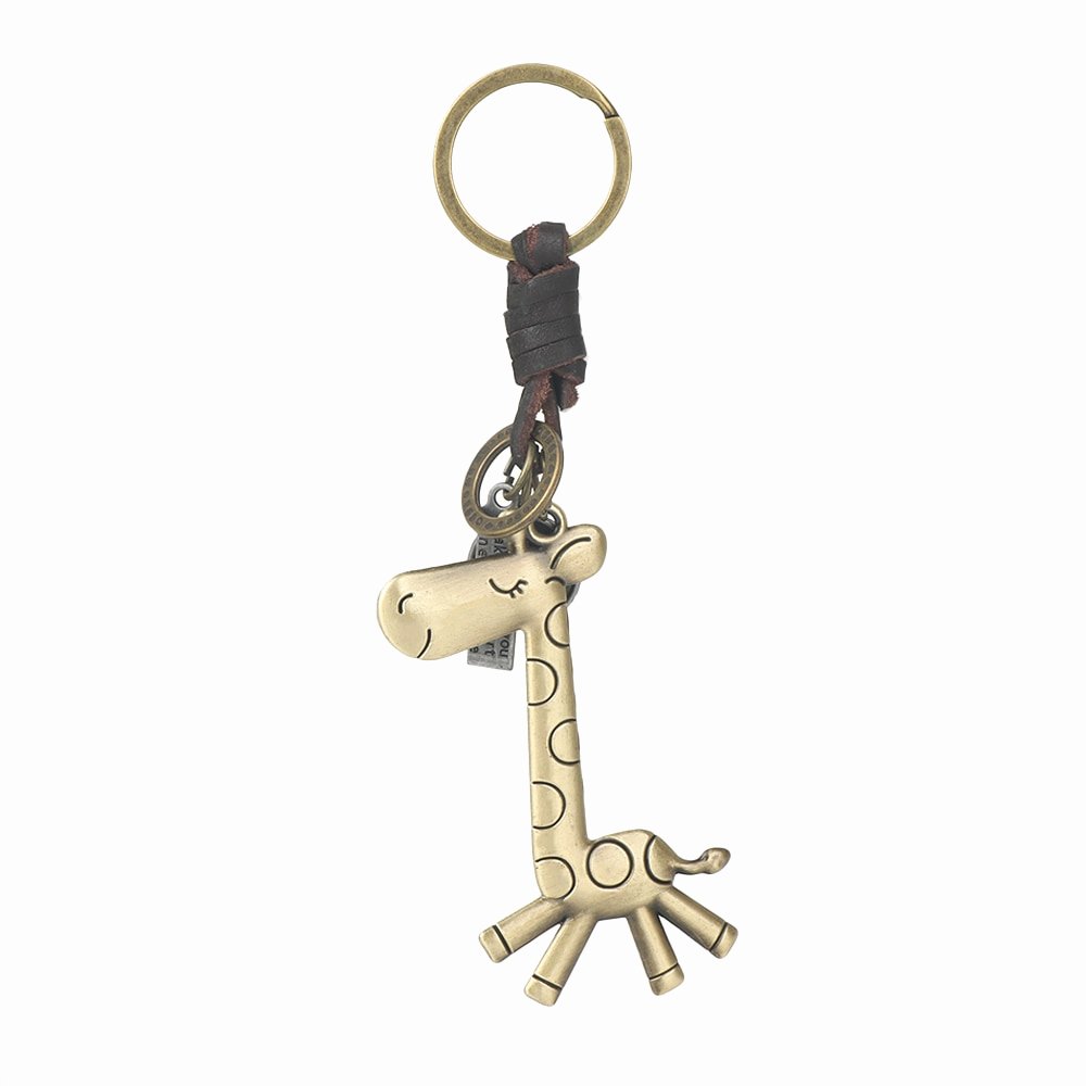 Key Shaped Key Holder Best Of Vintage Cute Giraffe Shape Keychains Key Ring Key Holder