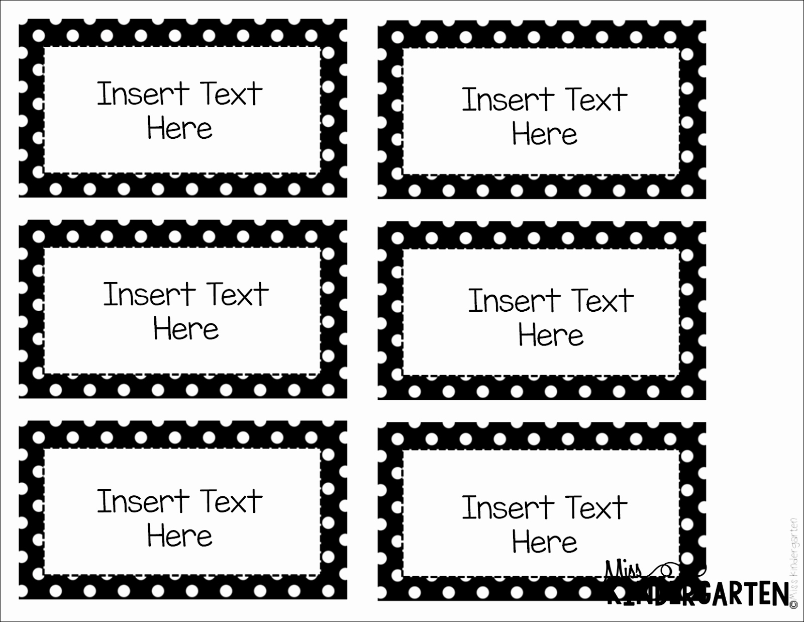 Label Template for Word Free Inspirational Editable Word Wall Templates Back to School
