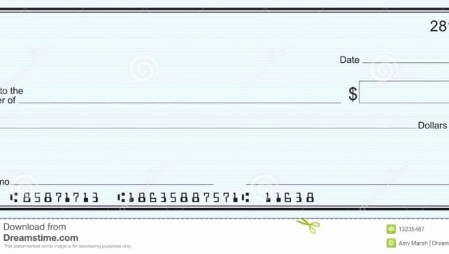 Large Blank Check Template Lovely Big Check Template Publisher