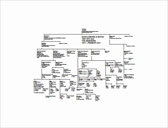 Large Family Tree Template Inspirational Family Tree Template 11 Free Word Excel format