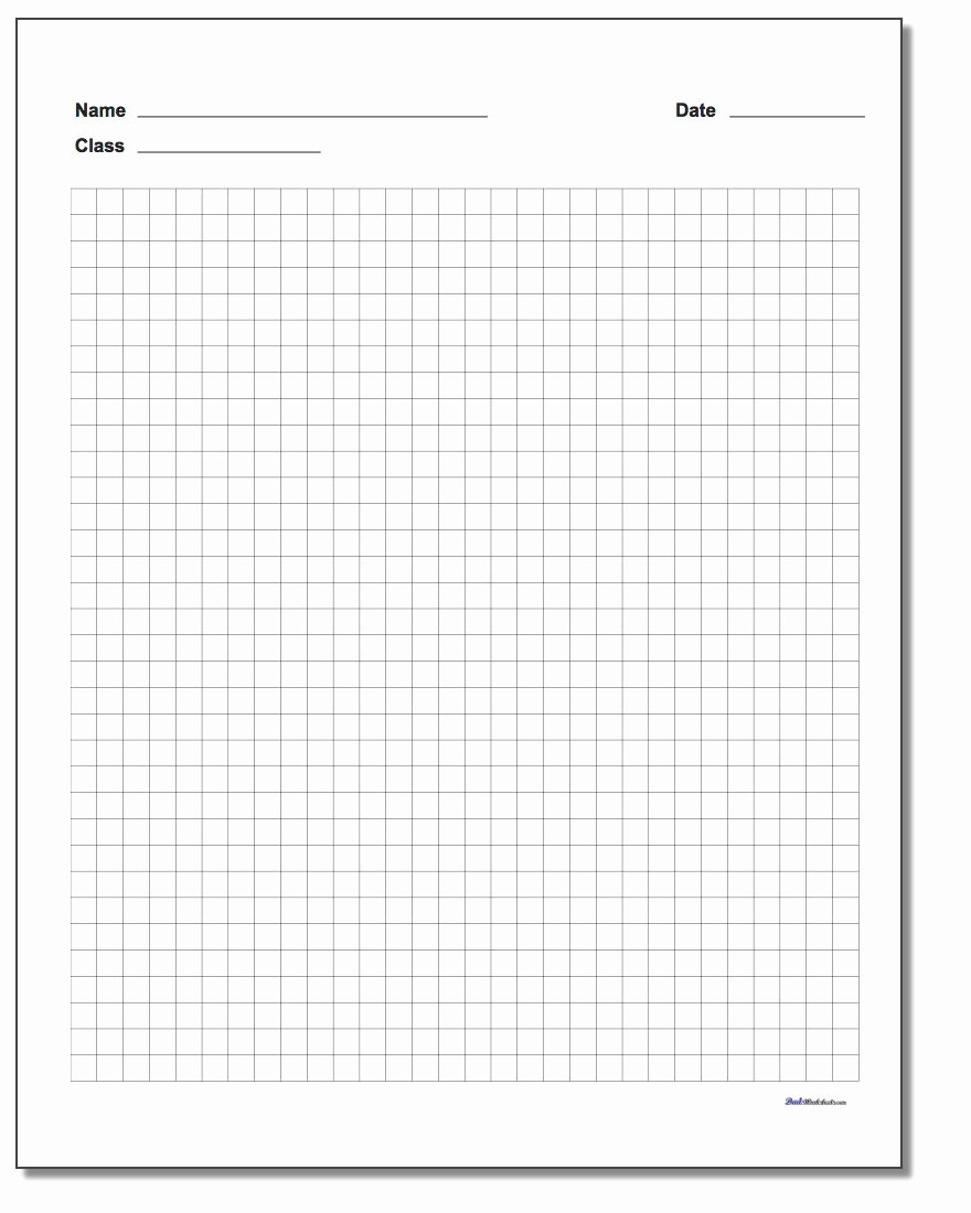 Large Print Graph Paper Inspirational Graph Paper