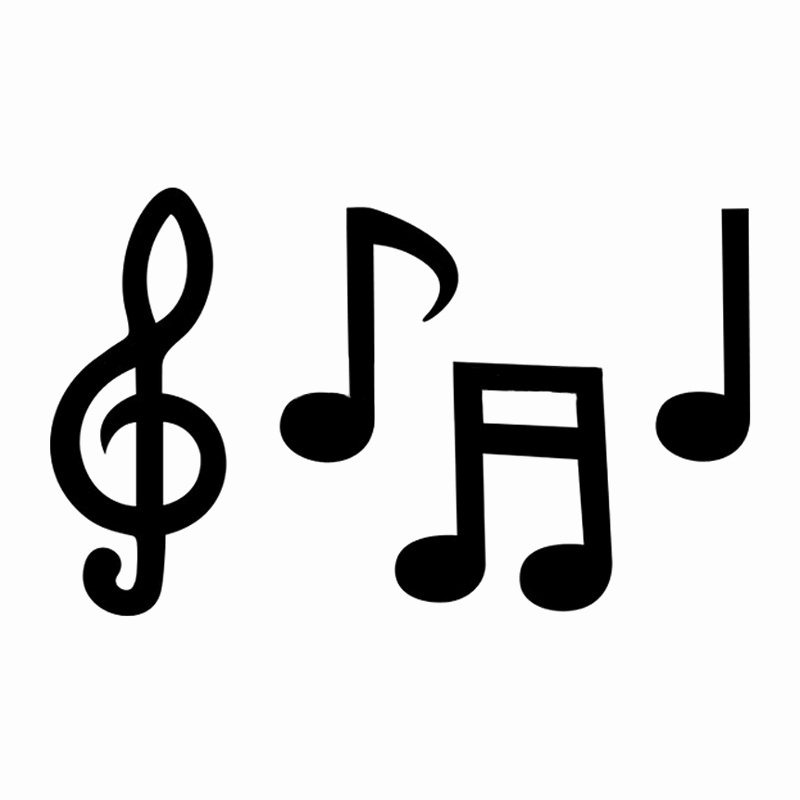Large Printable Music Notes Elegant Printable Music Note Symbols